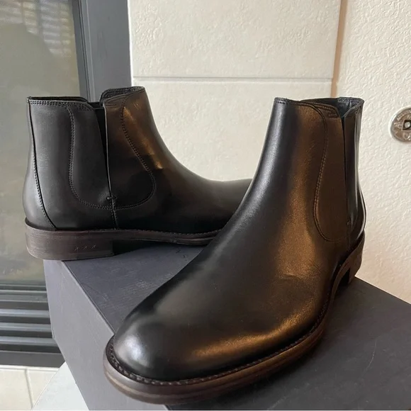 John Varvatos Waverly Covered Chelsea Men’s Boots Size 8 - Picture 4 of 8